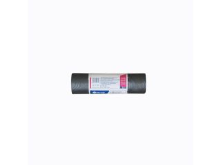MERIDA HYGIENIC - disposable waste bags, 2-ply, 35l capacity, 53 x 60cm, silver - black, 20 pcs. / roll