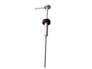 Dosing pump to screw onto the canister