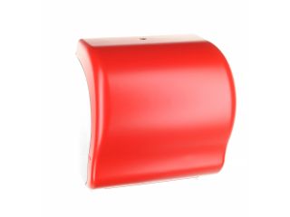 MERIDA UNIQUE LUX CUT RED LINE roll towel dispenser