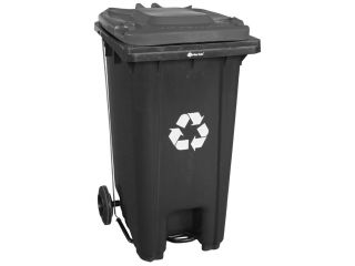 Large outdoor waste bins
