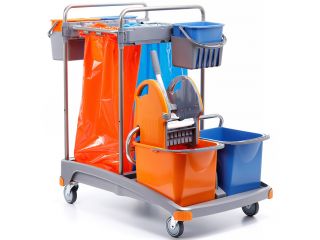 Cleaning trolleys