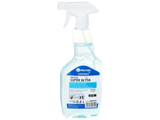 MERIDA SUPER BŁYSK - all-purpose cleaning agent for water-resistant surfaces 500 ml, spray bottle