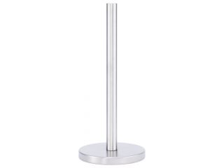 Free-standing vertical toilet roll holder (matt steel)