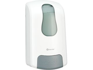 MERIDA ONE liquid soap dispenser with 1000 ml tank, white