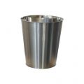 Open top waste bin, capacity 10 l (matt steel)