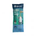 MERIDA TOP - scented disposable waste bags, 7-10l white with drawstring, 25 pcs. / roll