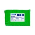 MERIDA Disposable waste bags ldpe, 160l capacity, 90 x 110cm, green, 10 pcs. / package