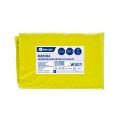 MERIDA  Disposable waste bags ldpe, 160l capacity, 90 x 110cm, yellow, 10 pcs. / package