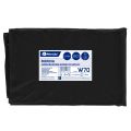 MERIDA Disposable waste bags ldpe, 350l capacity, 115 x 135cm, black, 10 pcs. / package