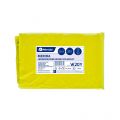 MERIDA Disposable waste bags ldpe, 35l capacity, 50 x 60cm, yellow, 50 pcs. / package