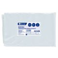MERIDA Disposable waste bags ldpe, 120l capacity, 70 x 110cm, white, 50 pcs. / package