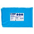 MERIDA Disposable waste bags ldpe, 120l capacity, 70 x 110cm, blue, 50 pcs. / package