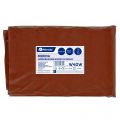 MERIDA disposable waste bags LDPE, 120 l capacity, 70 x 110 cm, brown, 50 pcs. / package