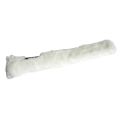 Window washer sleeve 35 cm with Velcro fastener, made of high-quality cotton fibres (white )