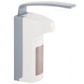 Soap and disinfectant dispenser made of top quality ABS, for use with disposable cartridges 500 ml (DE11, DE13, KR12, M4R, M6R)