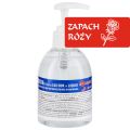 Płyn dezynfekcyjny o zapachu róży MERIDA POLANA DDR+ do chirurgicznej i higienicznej dezynfekcji rąk, butelka 300 ml z pompką