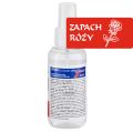Płyn dezynfekcyjny o zapachu róży MERIDA POLANA DDR+ do chirurgicznej i higienicznej dezynfekcji rąk, butelka 100 ml z atomizerem
