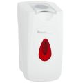MERIDA TOP white wet wipe dispenser with red window