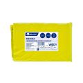 Disposable waste bags ldpe, 240l capacity, 110 x 110cm, yellow, 10 pcs. / package