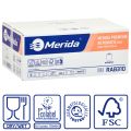 MERIDA PREMIUM AUTOMATIC MAXI - paper towel in roll for maxi auto-cut dispenser, diameter 18.5 cm, white, 3-ply, 100 m (6 rolls / carton)