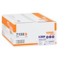 MERIDA OPTIMUM multiflat toilet paper, white, 2-ply, 9000 pcs. / carton (36 packs of 250 sheets)
