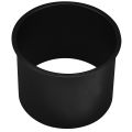 MERIDA STELLA BLACK LINE round countertop ring for a waste bin