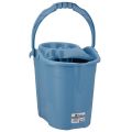 Squeeze bucket, 14 l, blue