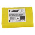 YELLOW non-woven wipers in sheets, 25 x 40 cm, pack of 20.