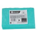 GREEN non-woven wipers in sheets, 25 x 40 cm, pack of 20.