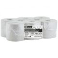 MERIDA ECONOMY roll toilet paper, grey, 1-ply, 19 cm diameter, recycled paper, 180 m (12 rolls / pack.)