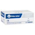 MERIDA OPTIMUM AUTOMATIC MINI - paper towel in roll for mini auto-cut dispenser, white, 1-ply, recycled paper, diameter 14.5 cm, 137 m (11 rolls / carton)