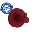 MERIDA STELLA RED LINE single robe hook, red