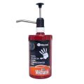 MERIDA MECHANIK heavy-duty hand cleaning paste, a ruby-coloured bottle with a pump, 500 g