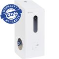 MERIDA STELLA TOILET PAPER DISPENSER FOR TWO SMALL ROLLS, WHITE MERIDA STELLA TOILET PAPER DISPENSER FOR TWO SMALL ROLLS, WHITE