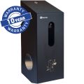 MERIDA STELLA TOILET PAPER DISPENSER FOR TWO SMALL ROLLS, BLACK