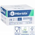 Ręczniki papierowe MERIDA OPTIMUM SLIM, białe, dwuwarstwowe, 2700 SZT., ECOLABEL