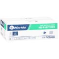 TOILET PAPER IN SHEETS OPTIMUM WHITE, V-FOLDED, CARTON 9000 PCS. (40 PACKS OF 225 PCS.), 2-LAYER, WHITENESS 75% ECOLABEL