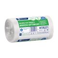 MERIDA OPTIMUM - disposable waste bags, 70l capacity, 60 x 90cm, white, 50 pcs. / roll