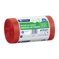 MERIDA OPTIMUM - disposable waste bags, 70l capacity, 60 x 90cm, red, 50 pcs. / roll