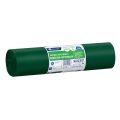 Worki na śmieci MERIDA OPTIMUM, 70 x 110 cm, pojemność 120 l, rolka 50 szt., ZIELONE, LDPE