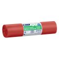 MERIDA OPTIMUM - disposable waste bags, 160l capacity, 90 x 110cm, red, 25 pcs. / roll