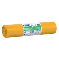 MERIDA OPTIMUM - disposable waste bags, 160l capacity, 90 x 110cm, yellow, 25 pcs. / roll
