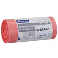 Worki do kosza KSM305, 40 x 50 CM, poj. 15 l, rolka 50 szt., HDPE, czerwone