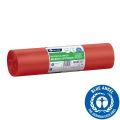 Czerwone worki na odpady medyczne 120 l LDPE rolka 50 szt