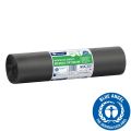 MERIDA OPTIMUM BLUE ANGEL - disposable waste bags, 120l capacity, 70 x 110cm, black, 50 pcs. / roll