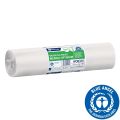 MERIDA OPTIMUM BLUE ANGEL - disposable waste bags, 120l capacity, 70 x 110cm, white, 50 pcs. / roll