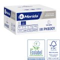 MERIDA CLASSIC roll toilet paper without a core, white 12 cm, 1-ply, 125 m (18 rolls / carton), ECOLABEL