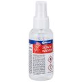 MERIDA POLANA LUX DDR+ rose scent liquid hand disinfectant, 100 ml bottle with an atomizer
