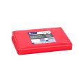 MERIDA Disposable waste bags ldpe, 35l capacity, 50 x 60cm, red, 50 pcs. / package