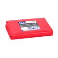 MERIDA Disposable waste bags ldpe, 70l capacity, 60 x 90cm, red, 50 pcs. / package